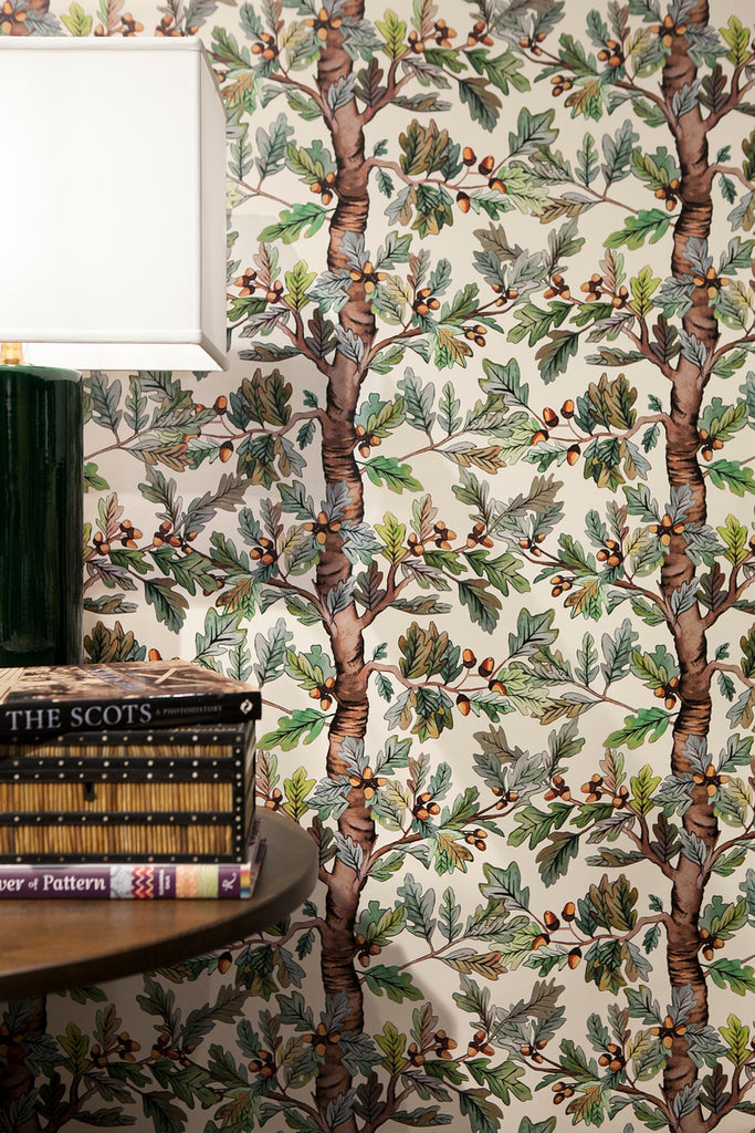 Jacob Botanical Stripe - on English Paper
