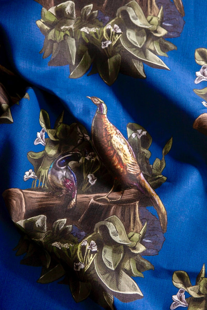 Ogilvy Pheasant in Lynden Blue