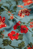Harrison Floral - in Balmoral Blue