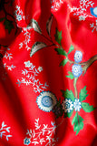 Elizabeth Botanical in Chinoiserie Red