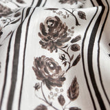 Beatrice Floral Stripe in Magnolia Brown