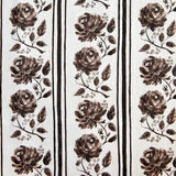 Beatrice Floral Stripe in Magnolia Brown