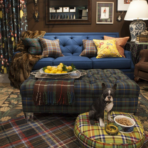 The Hyde Park Sofa - shown Prestonfield Twill Wool