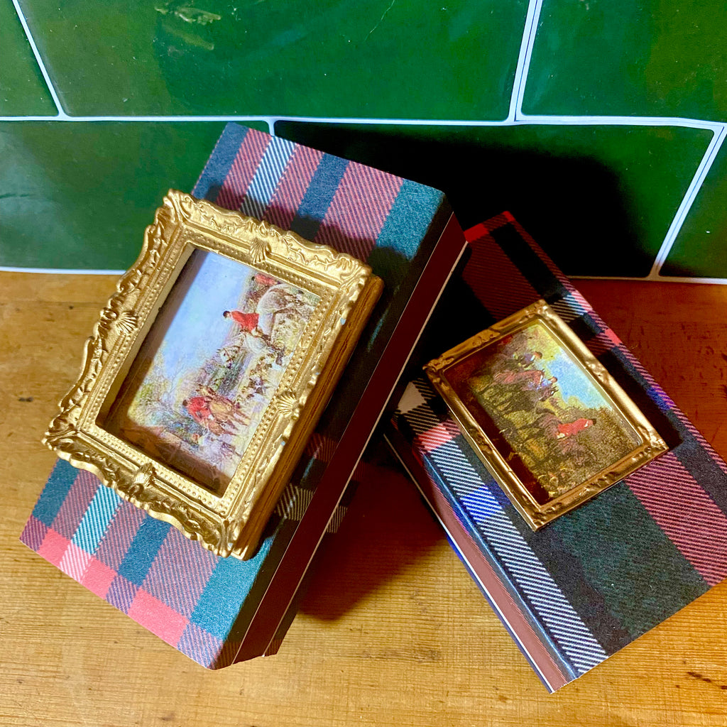 SMWH Matchbox in Stewart Tartan