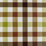 York Check Wallpaper in Chestnut