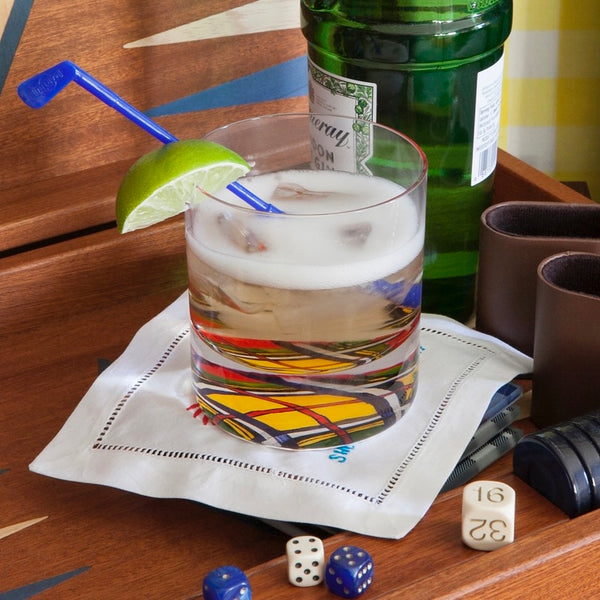 Briard Tartan Cocktail Glasses – Scot Meacham Wood Home