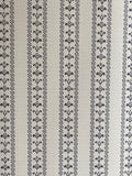 Peg Stripe Wallpaper in Navy