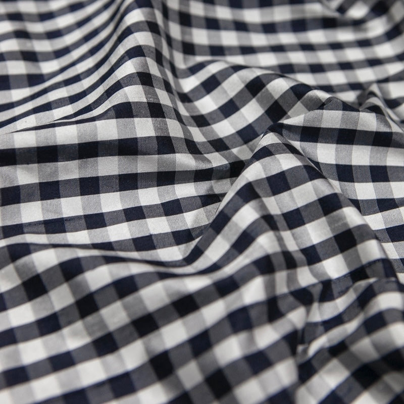 Kirby Gingham - in Tartan Navy