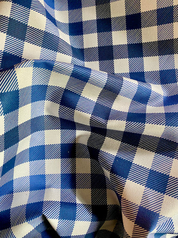 Bennett Check in Porcelain