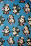 Arcadia Floral in Brittany Blue