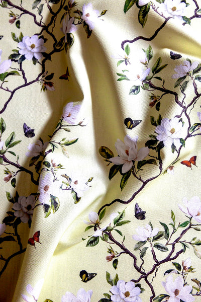 Hawthorne Floral in Sunporch Yellow