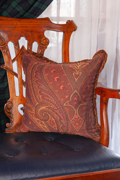Vintage Ralph Lauren Bergman Paisley Pillow