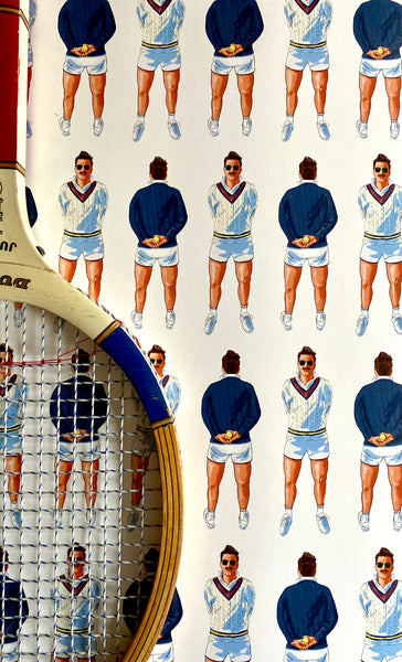 Ball Boy Stripe Wallpaper