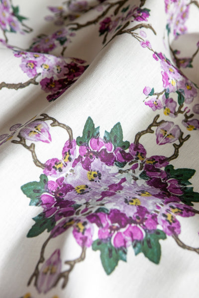 Emerson Floral in Gardenia White