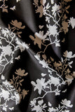 Cavendish Floral in Lacquer Black