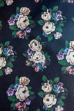 Arcadia Floral in Lacquer Black