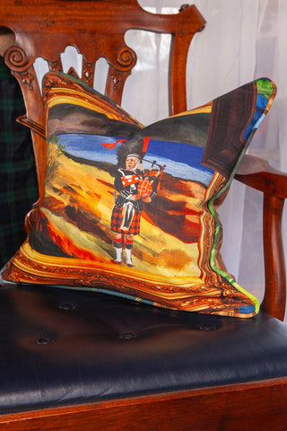 Highland Portrait Pillow