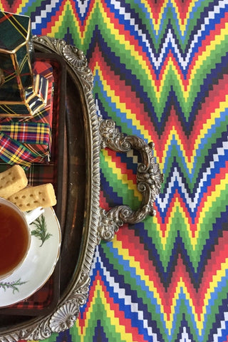 Sherwood Flame Stitch - in Summer Palace