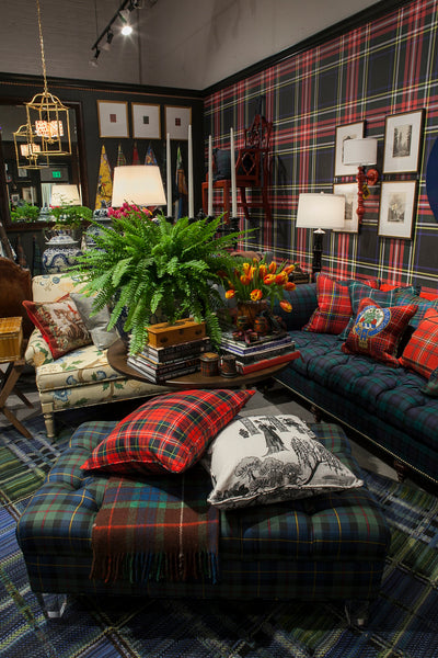 Stewart Black Tartan