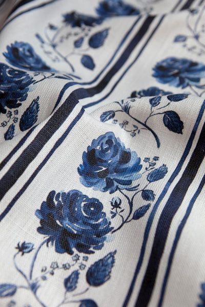 Beatrice Floral Stripe in Willow Blue