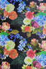 Jane Floral - in Black Lacquer