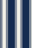 Ludlow Stripe Wallpaper in Tartan Navy