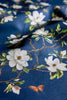 Hawthorne Floral in Tartan Navy