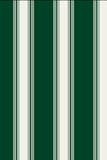 Ludlow Stripe Wallpaper in British Racing Green