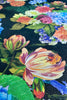 Jane Floral - in Black Lacquer