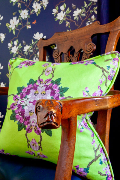 Emerson Floral Pillow in Apple Green  (SP26)