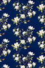 Hawthorne Floral in Tartan Navy