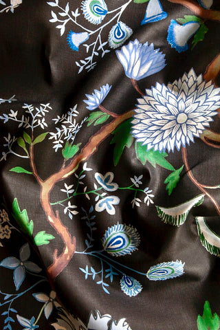 Elizabeth Botanical in Black Lacquer