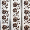 Beatrice Floral Stripe in Magnolia Brown