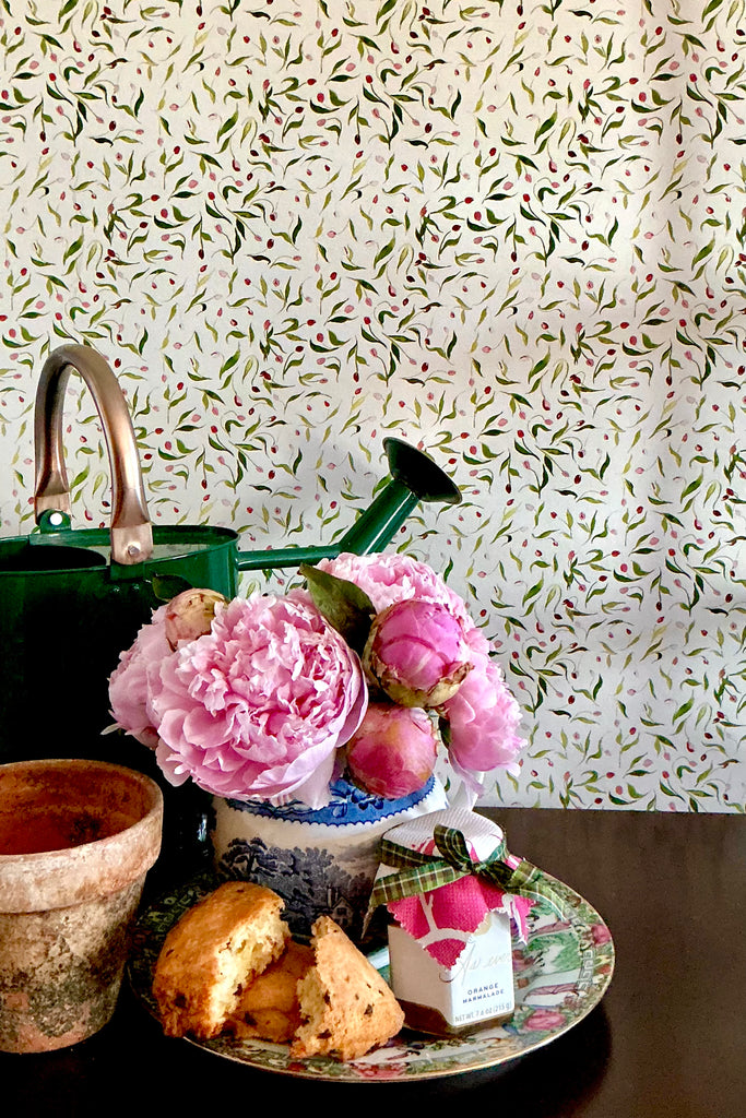 Georgianna Floral Wallpaper