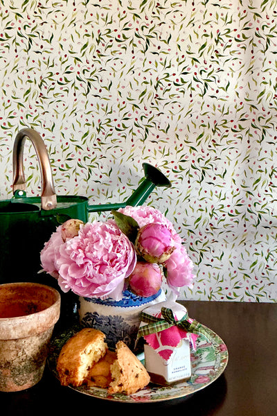 Georgianna Floral Wallpaper