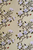 Hawthorne Floral Wallpaper in Sunporch Yellow