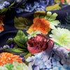 Brogue Floral - in Tartan Navy / Warehouse Sale