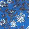 Harrison Floral - in Prussian Blue