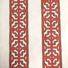 Chinoiserie Stripe in Lacquer Red