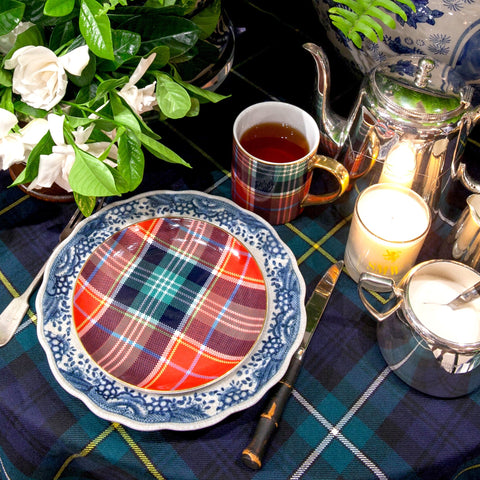 Henry Tartan Dessert Plate