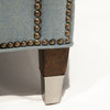 The St. James Armchair - shown in Heather Wool Twill/Sky - FLOOR SAMPLE