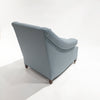 The St. James Armchair - shown in Heather Wool Twill/Sky - FLOOR SAMPLE