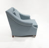 The St. James Armchair - shown in Heather Wool Twill/Sky - FLOOR SAMPLE